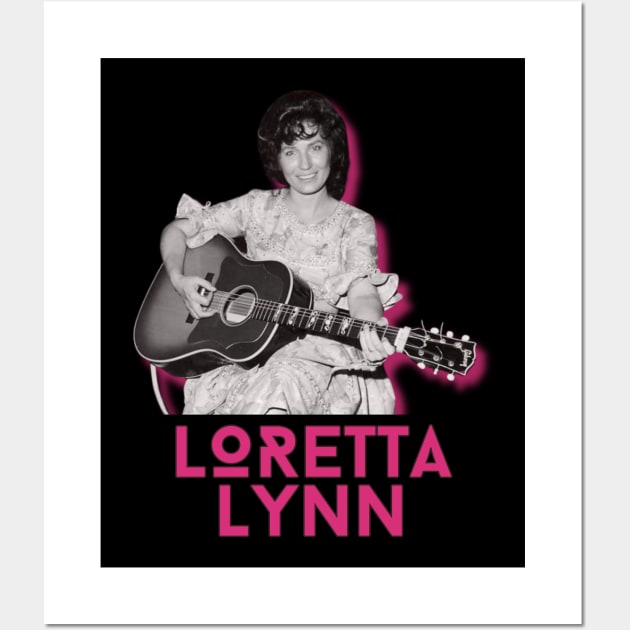 Loretta lynn 1970s retro Wall Art by MarketDino